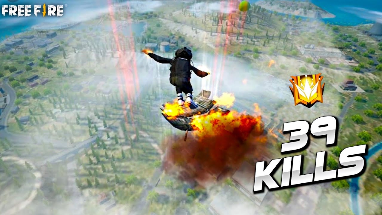 TOTAL 39 KILL || GRANDMASTER RANK MATCH || 2 MORE & WE COULD BREAK THE WORLD RECORD !! 😢