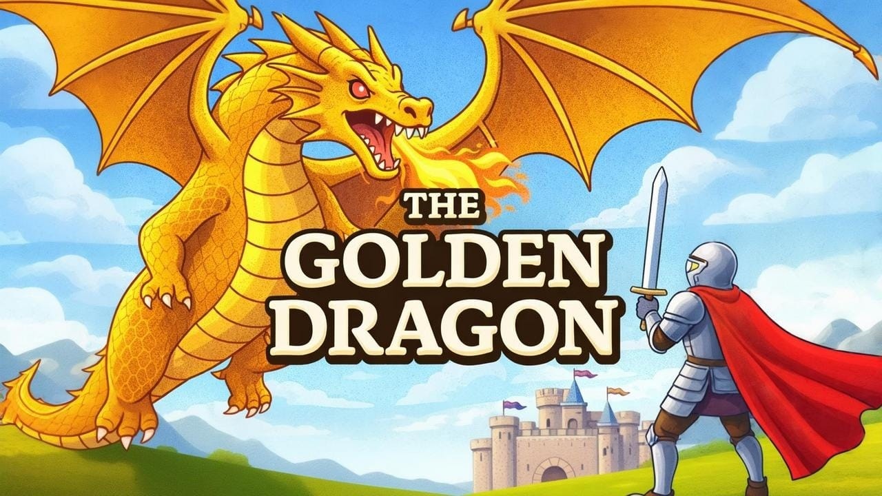 Quintus and the Golden Dragon | Slow and Clear English Practice