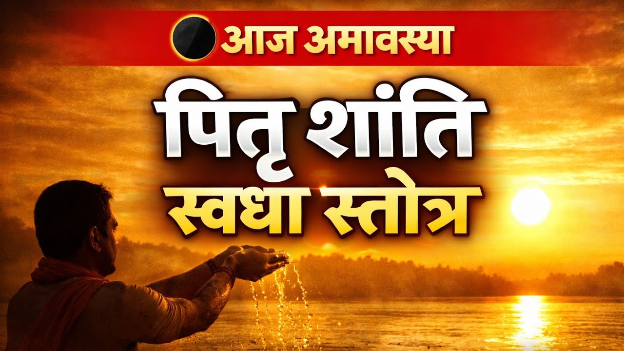🕉️ आज अमावस्या पर जरूर सुनें | पितृ शांति स्वधा स्तोत्र | पितृ दोष से मिलेगी मुक्ति 🙏