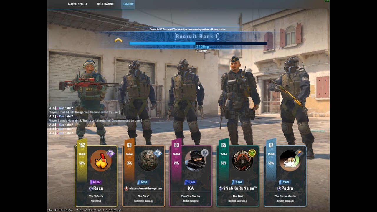 CS2 Premier Match with Midnight Gamer bois and girl - RAZE, PEDRO, NANKU, ALEX, & KA