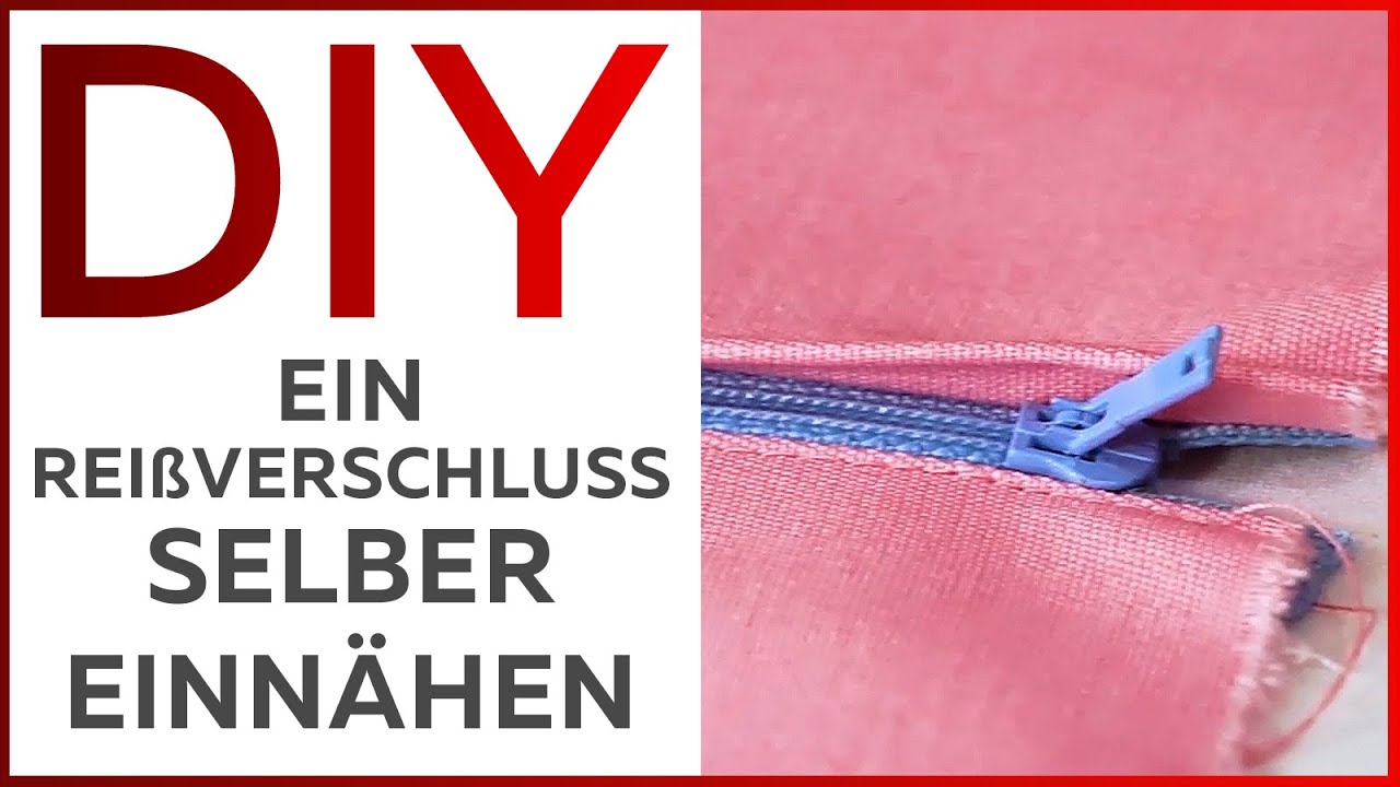 Workshop: Rei&szlig;verschluss schnell und leicht selber einn&auml;hen. N&auml;htechnik.