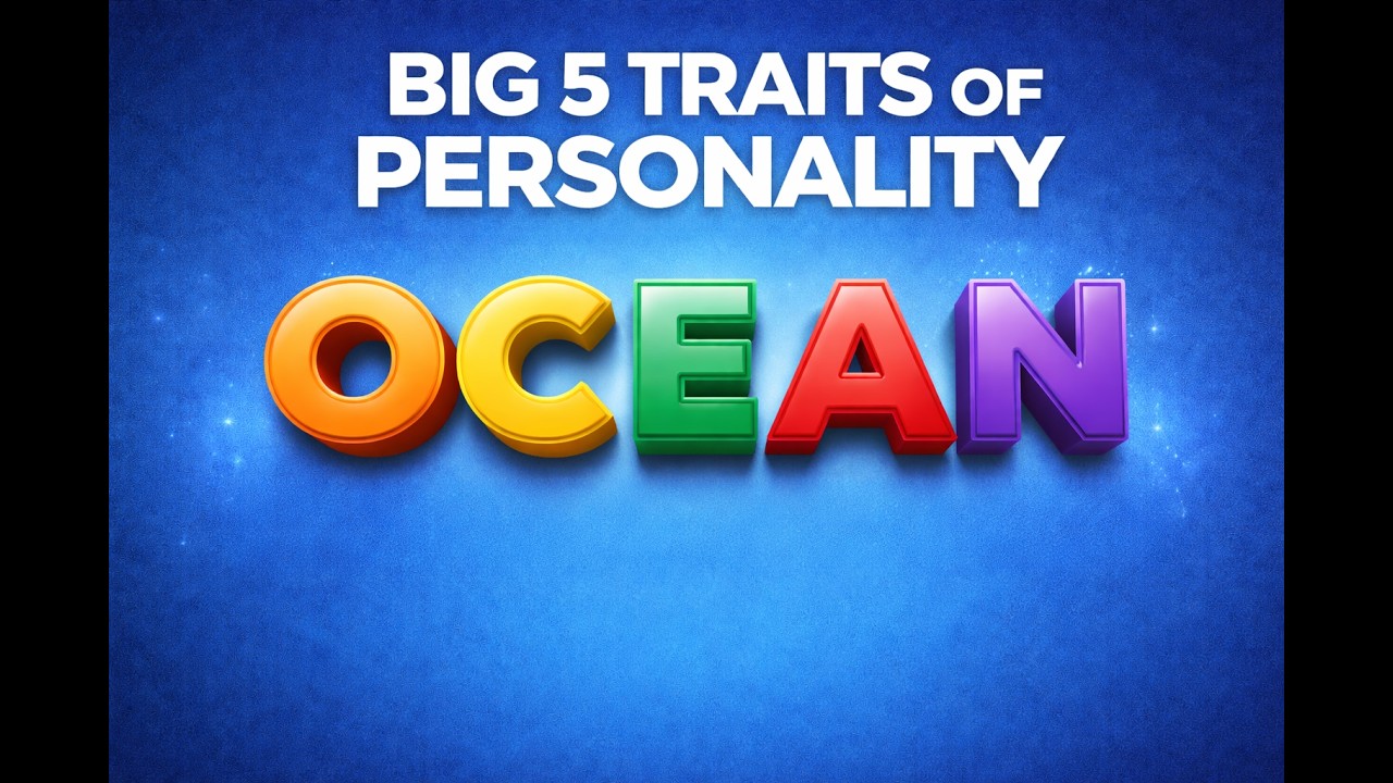 BIG FIVE TRAITS OF PERSONALITY