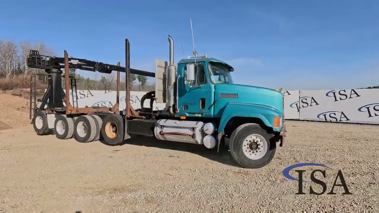 5167 - 2001 Mack CH613 Log Truck will be sold at auction!