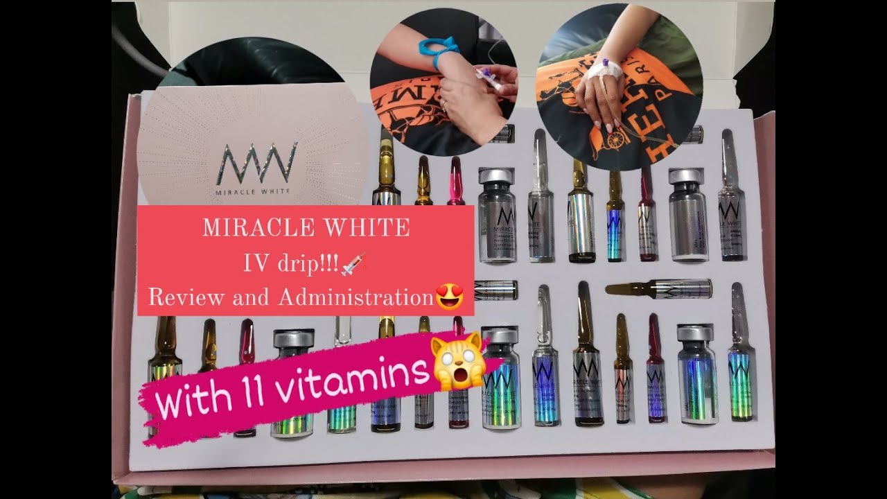 MIRACLE WHITE is so Beneficial🙀😍 (PRODUCT REVIEW, PREPARATION and ADMINISTRATION)💉😻👍