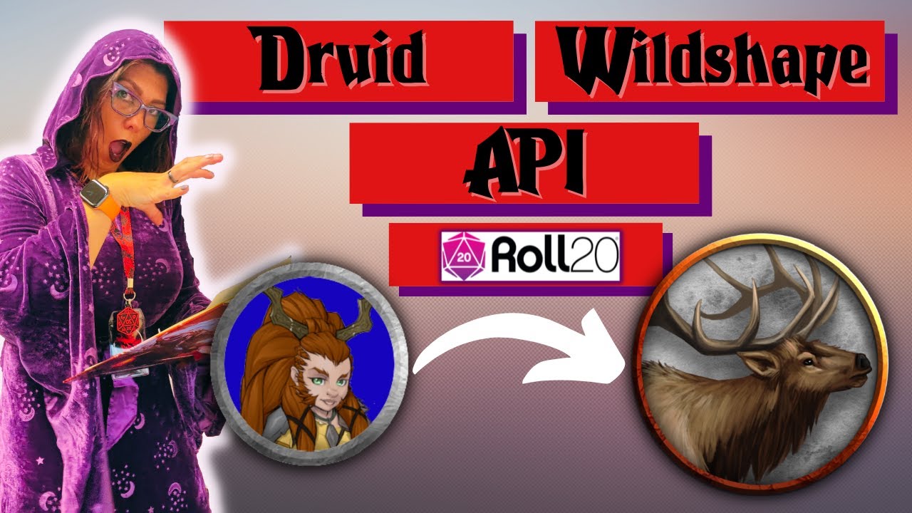Level up your Roll20 game with DND 5E Wildshape API