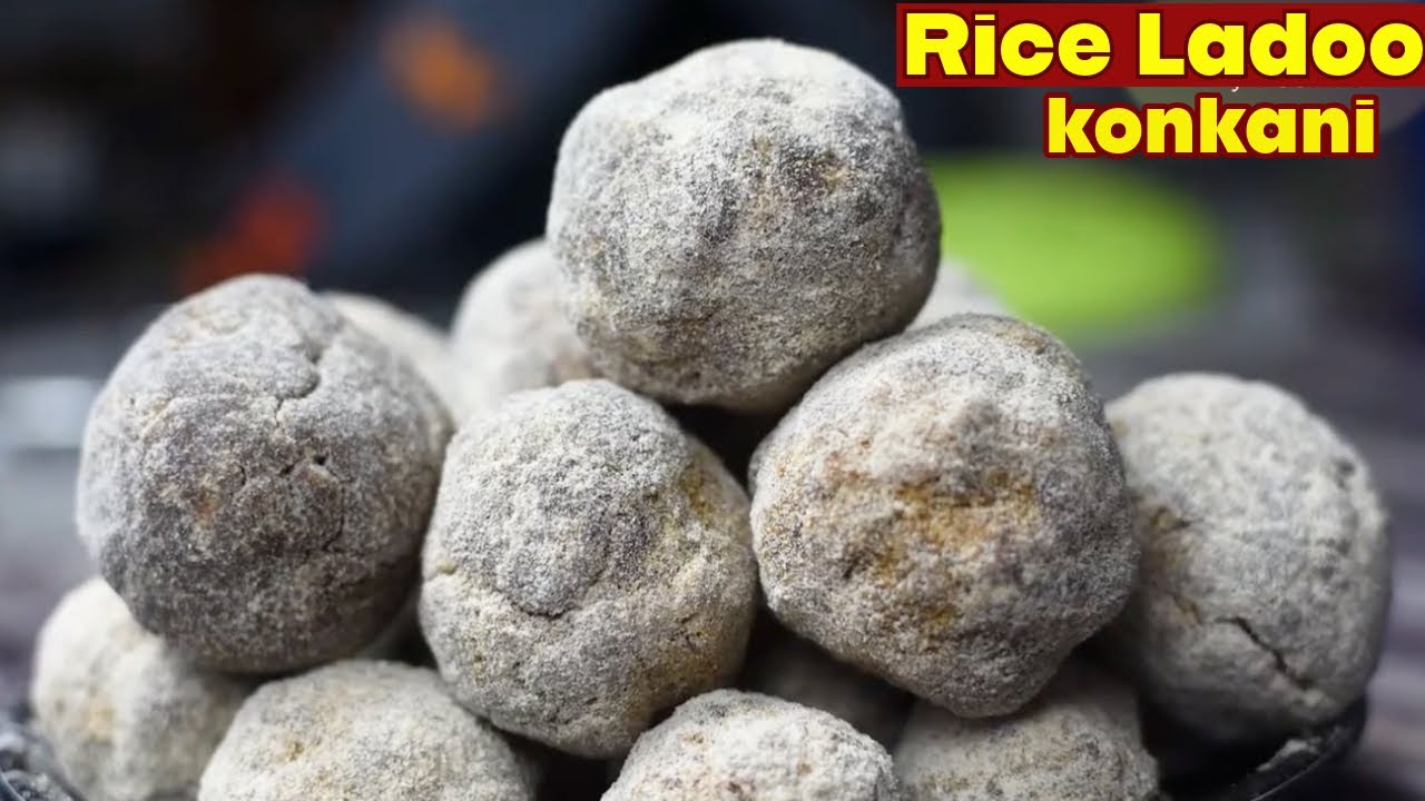 Traditional rice ladoo in konkani | ತಾಂದ್ಲಚೆ ಲಾಡು ಕರ್ಚೆಂ ಈಸಿ ವಿಧಾನ್