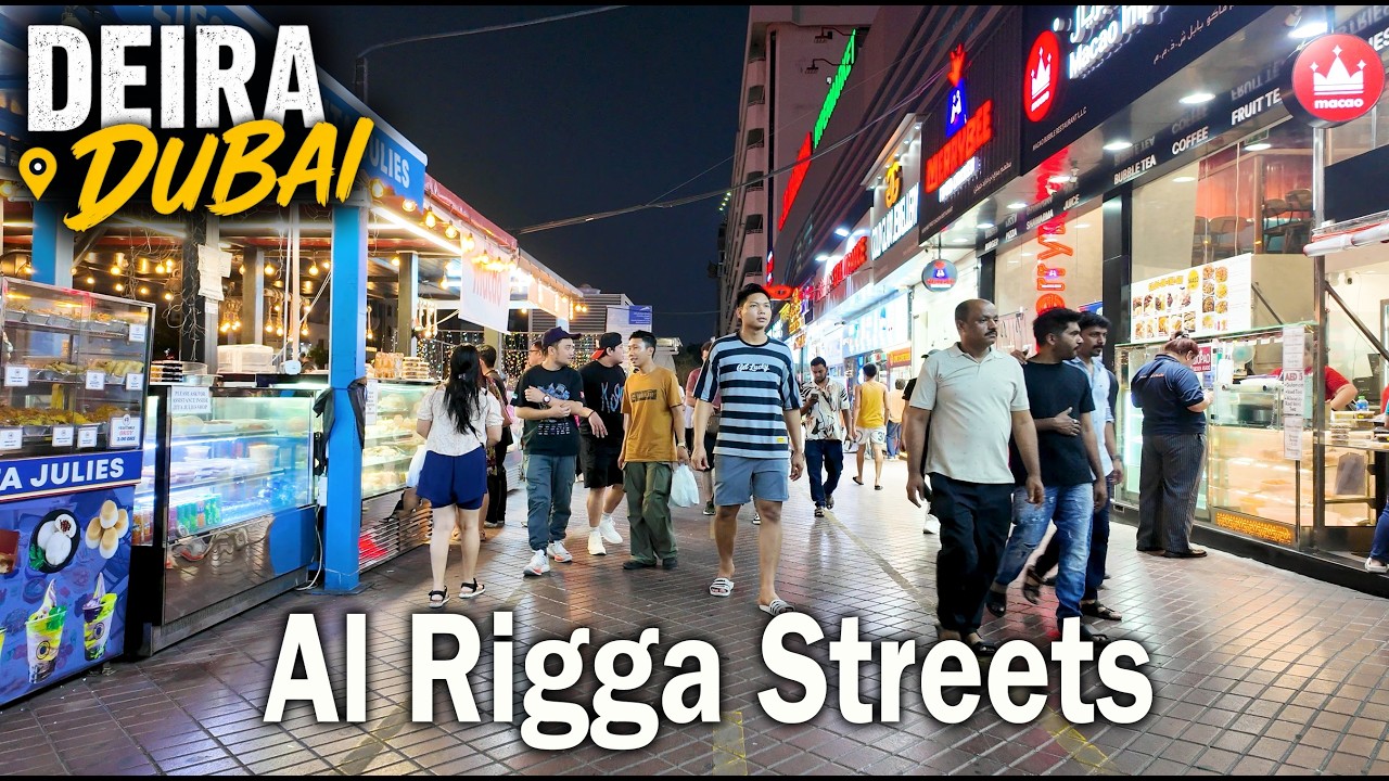 Deira Dubai 🇦🇪 | Al Rigga Streets Evening Tour | Best & Affordable Place