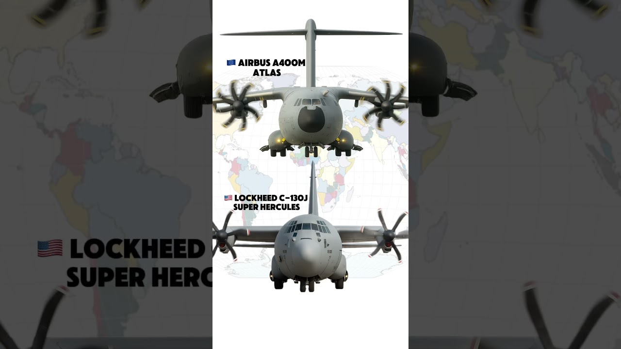 A400M vs C-130J &ndash; Tactical Airlifters Face Off