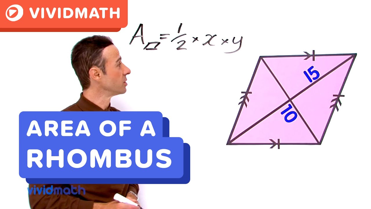 Площадь ромба - VividMath.com