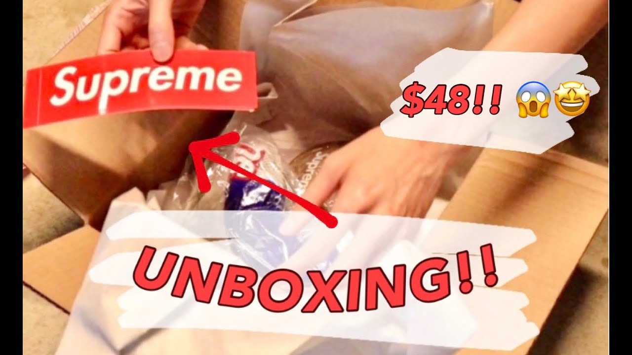 UNBOXING SUPREME HATS