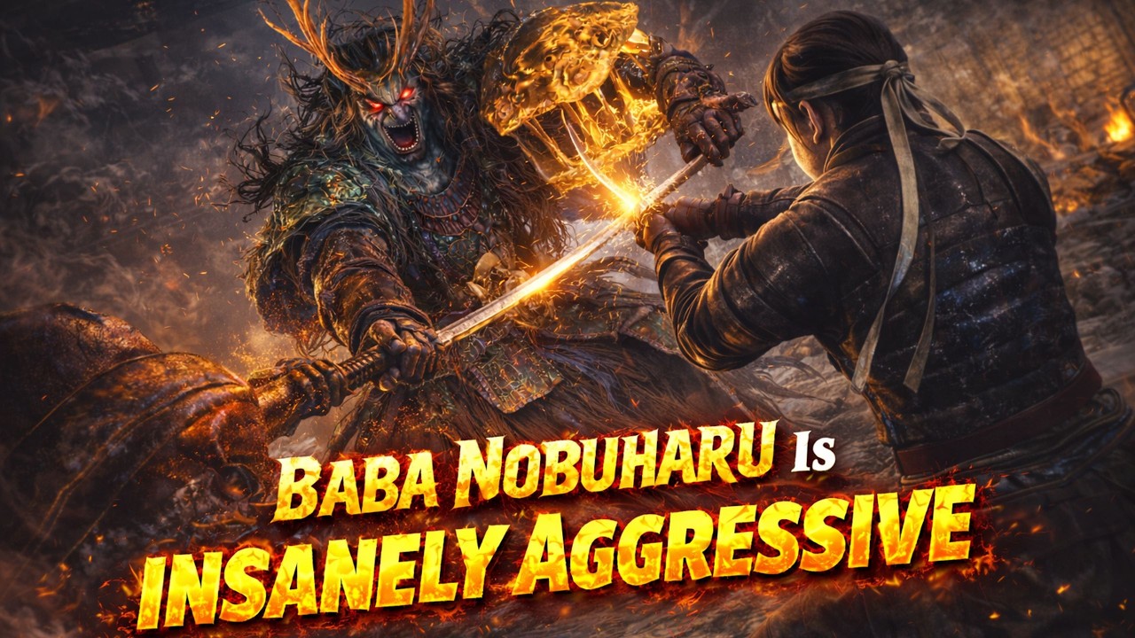 Baba Nobuharu Is INSANELY Aggressive 😱 | Hardest Ninja Fight in Nioh 3