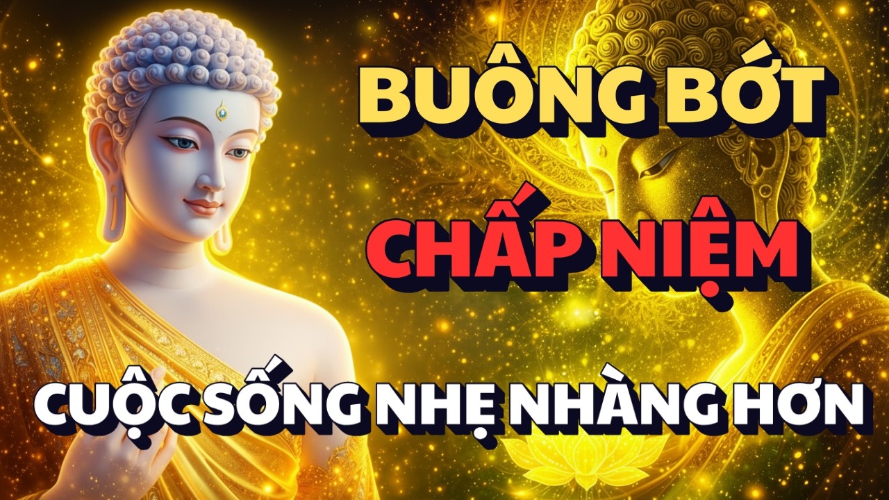 LỜI PHẬT DẠY: BUÔNG BỚT CHẤP NIỆM, CUỘC SỐNG SẼ NHẸ NHÀNG HƠN