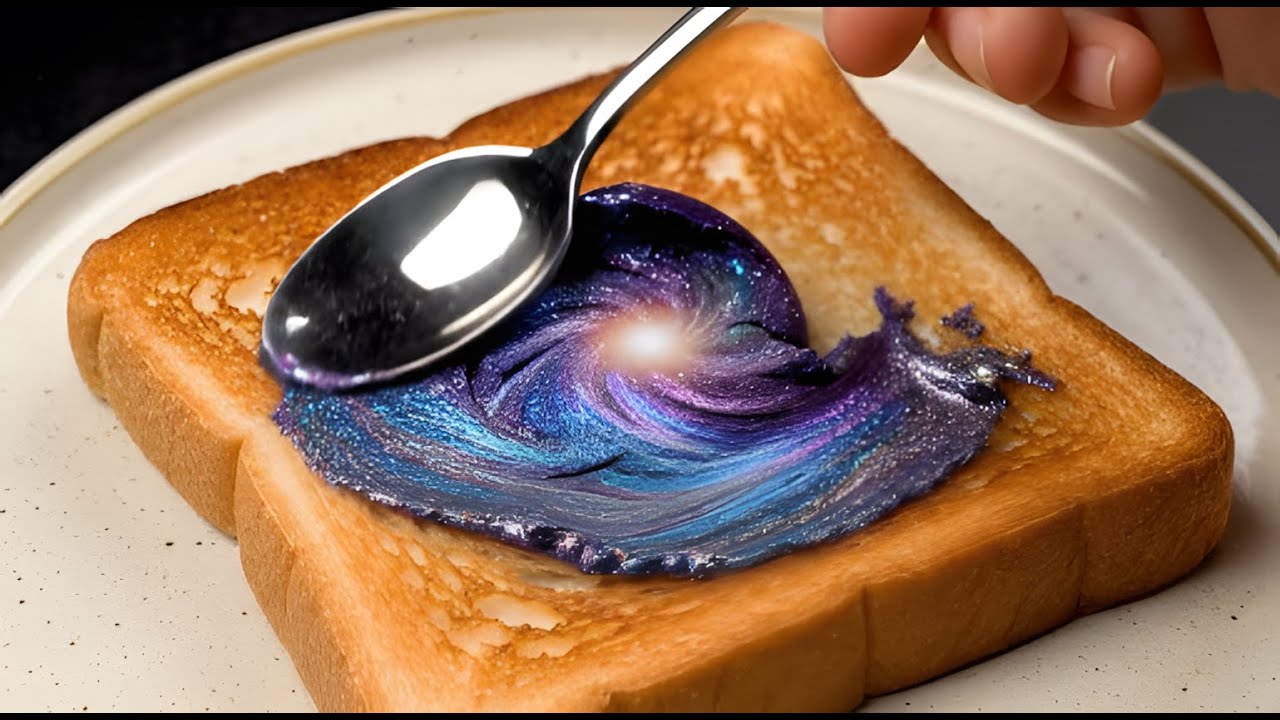 Planet Spread on Toast 🍞🌍 | AI ASMR – Oddly Satisfying & Relaxing
