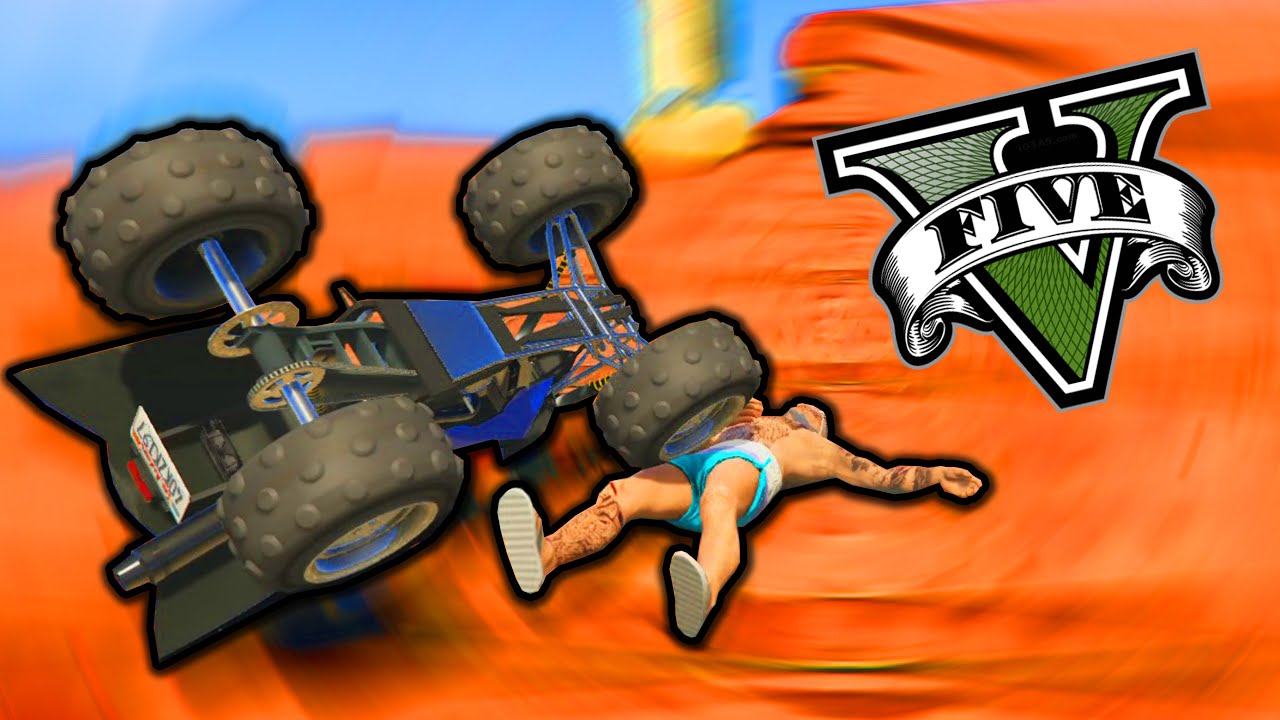 GTA V - GRAND PRIX !! ME ROMPO LA BOCA !!! | MrWikky92