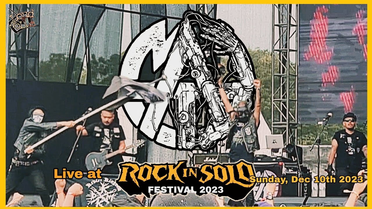 🇮🇩 MTAD ☠️ LIVE AT ROCK IN SOLO FESTIVAL 2023 ‼️