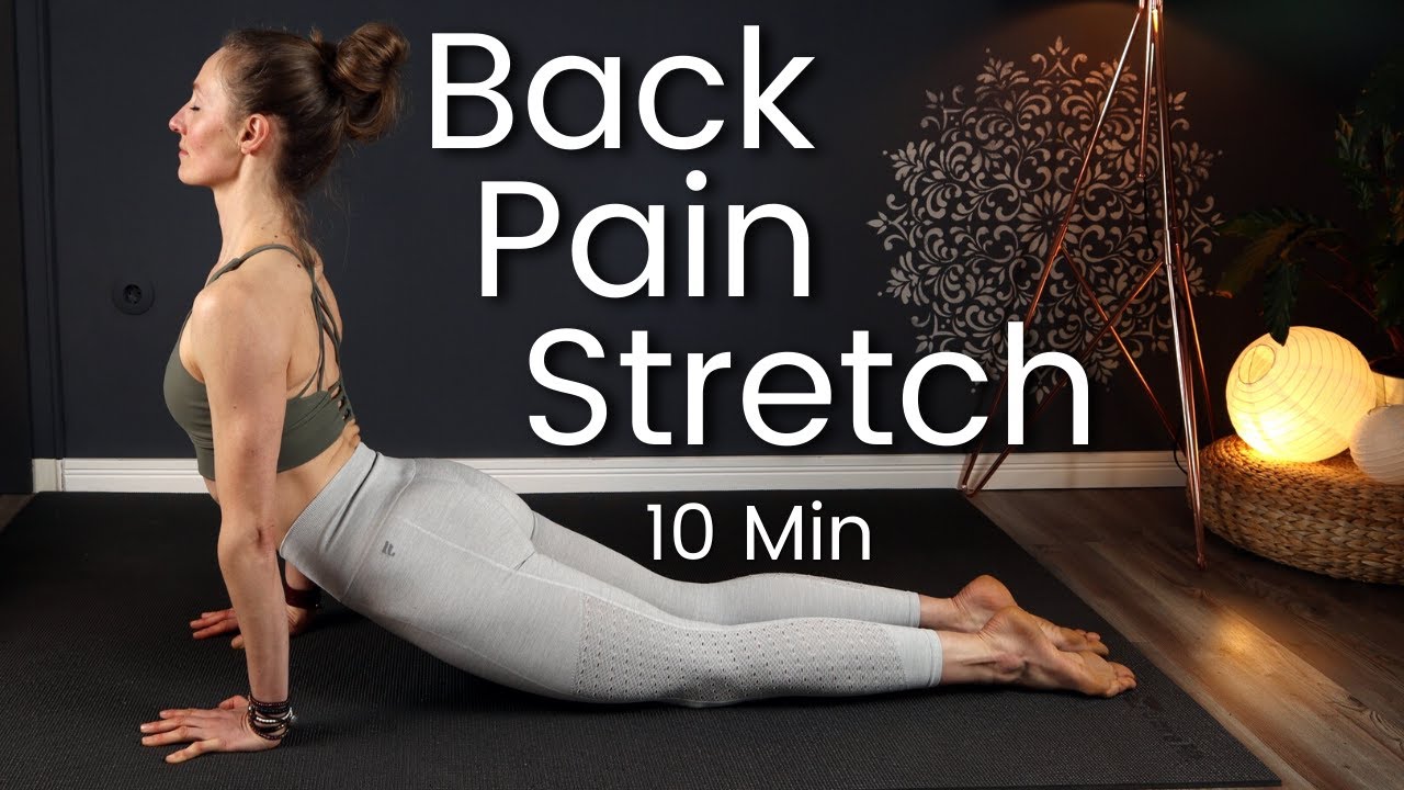 10 Min Back Pain Release Stretch - Sanftes Yoga gegen Rückenschmerzen