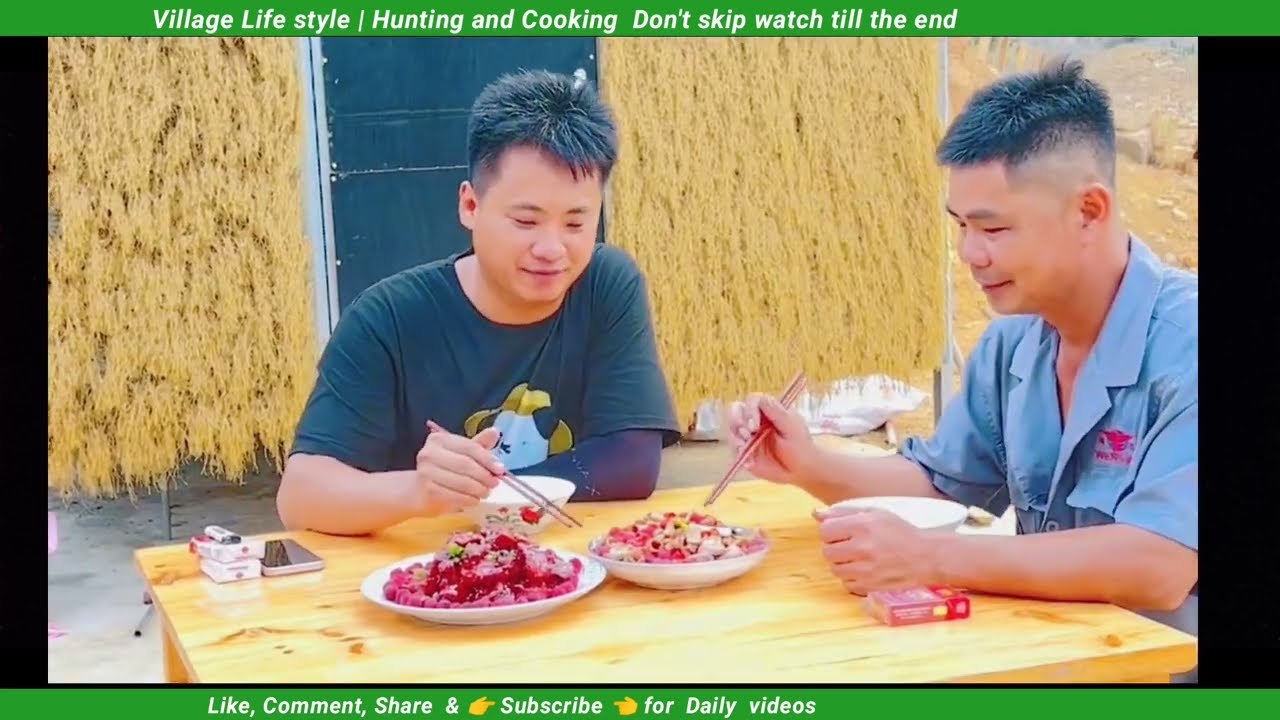 Man Collects Organic Litchi from Wild Trees in Nature | Bushcraft Hunting & Cooking |