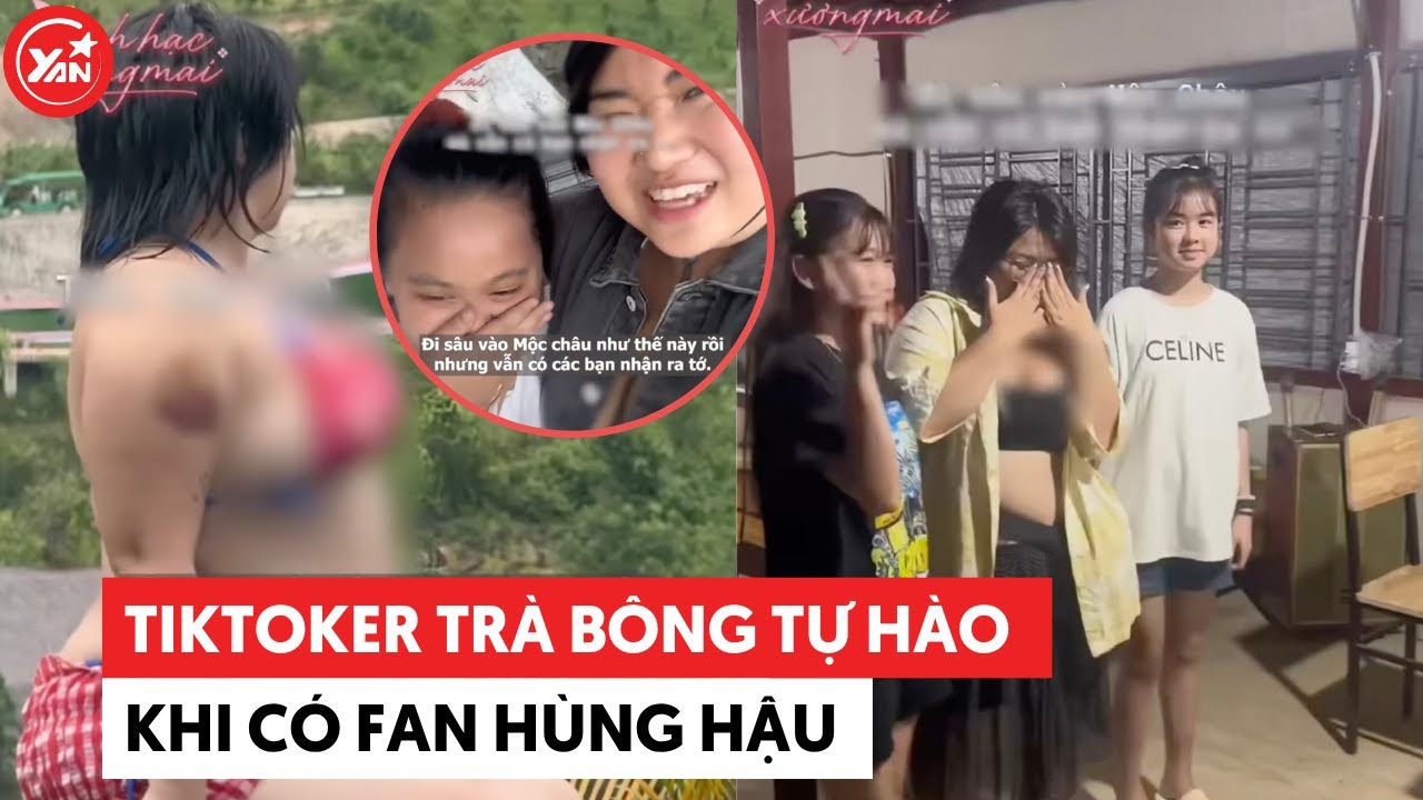 TikToker Trà Bông tự hào có fan hùng hậu, mặc đi du lịch trầy tay tím chân vẫn diện bikini hai mảnh