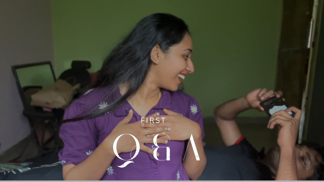 First Q & A after marriage | Pavithra G S | Akshai M