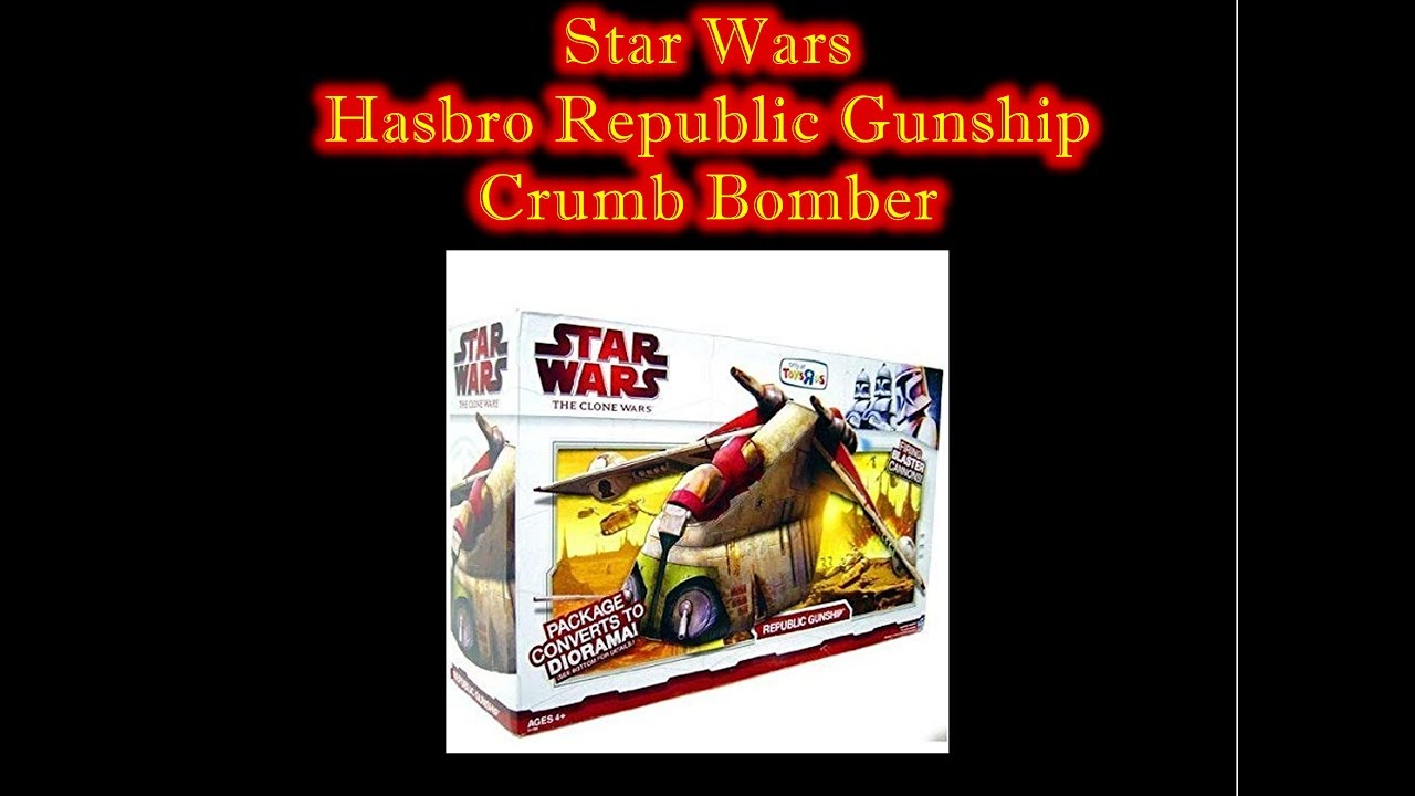 MrByZ Reviews Episode # 133 Hasbro Republic Gunship Crumb Bomber