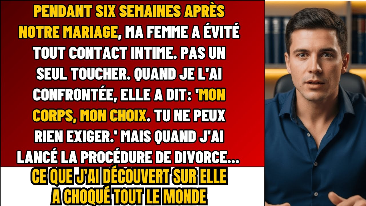 Après Le Mariage, Ma Femme A Refusé De Me Toucher :'Mon Corps, Mon Choix'.Mais J’Avais Déjà Un Plan…