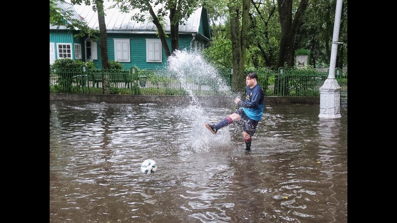 Как в Минске бушевала непогода