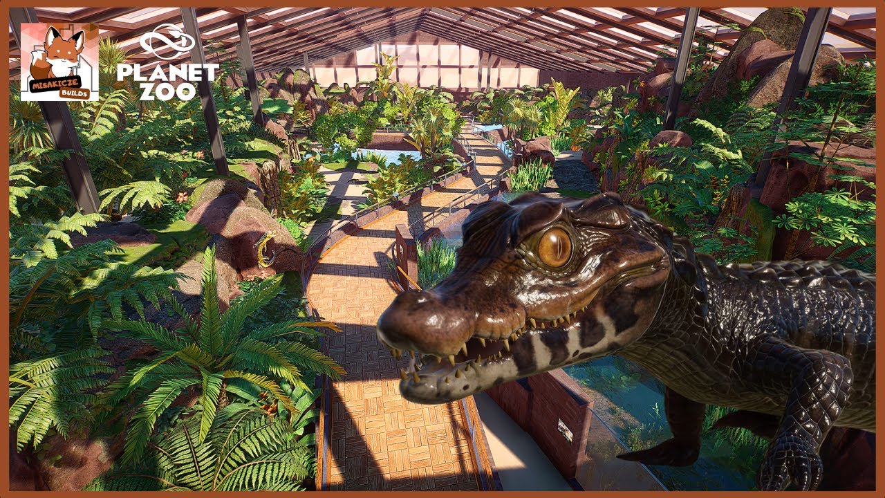 Building an AMAZING Croc Pavilion - VERDANT DELTA! | Ep. 3 | Speed Build | Planet Zoo 🦒 |
