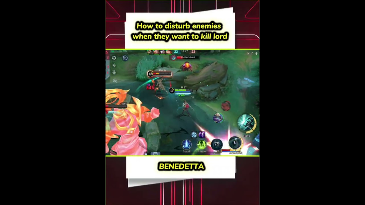 How to play Benedetta #benedetta #mobilelegends