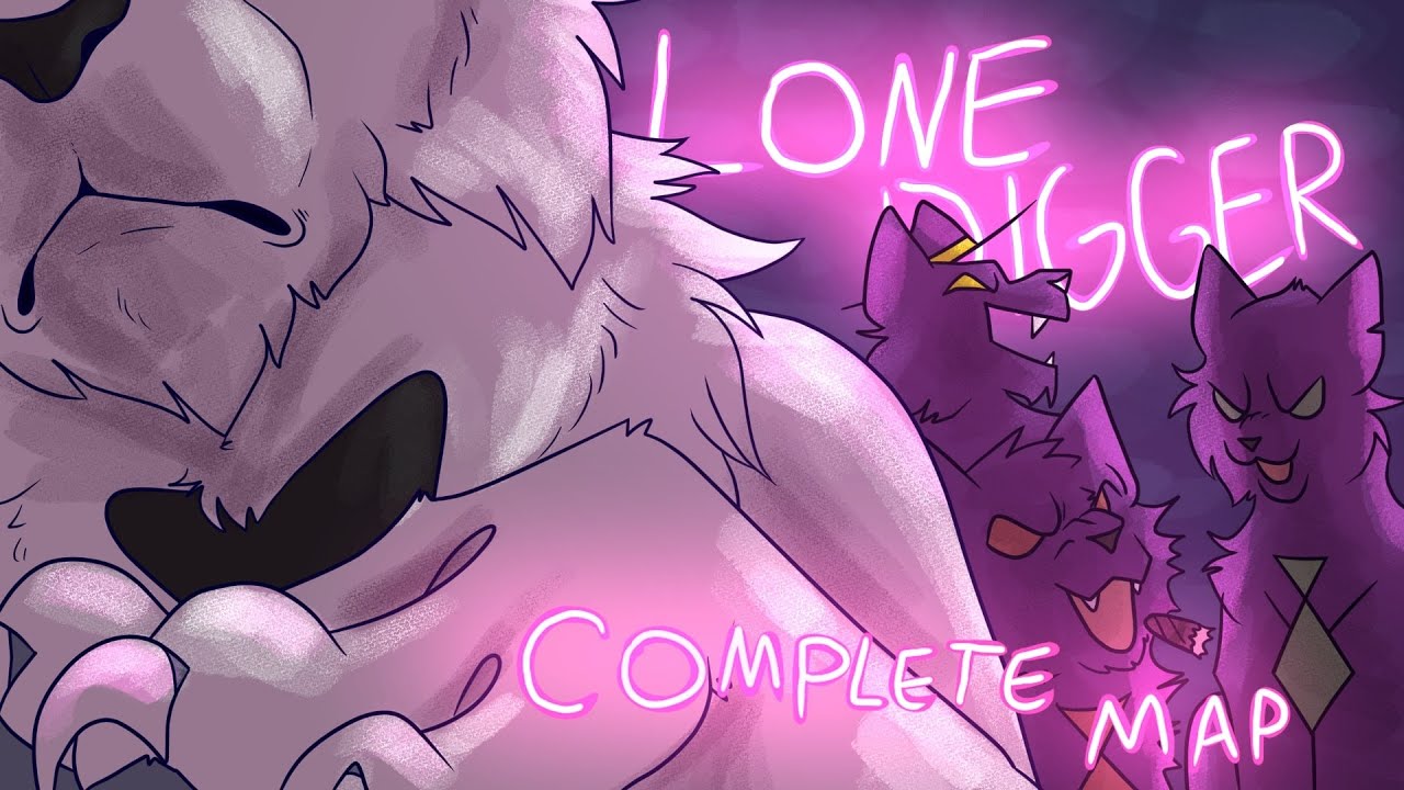 LONE DIGGER Lon & OC's MAFIA AU MAP - COMPLETE