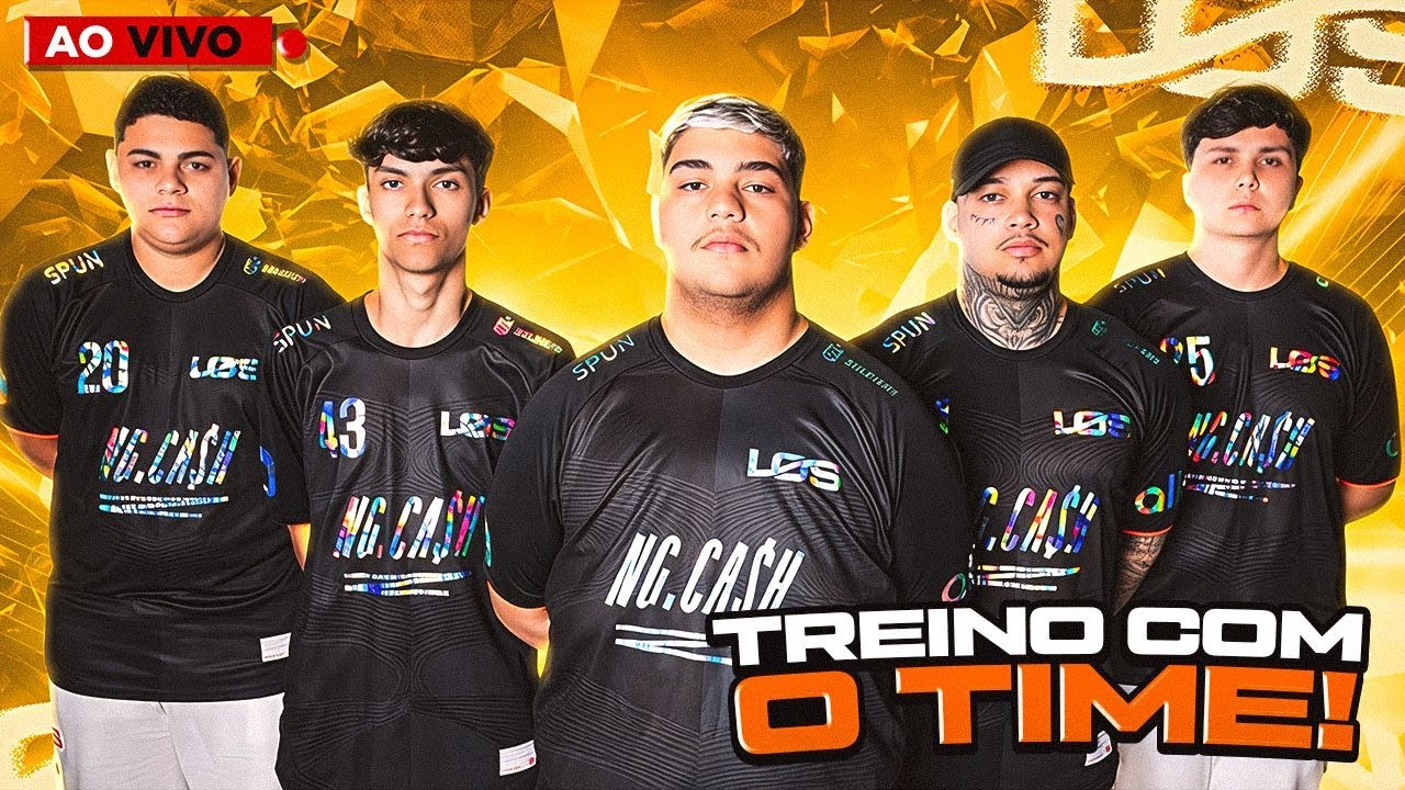 LOS REKKON 🧡 FREE FIRE - AO VIVO 🧡 TREINO COM O TIME 🧡 #200K