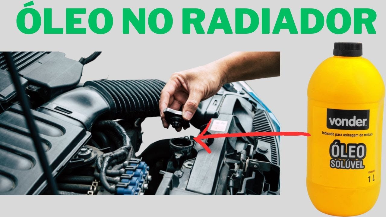 ÓLEO NO RADIADOR