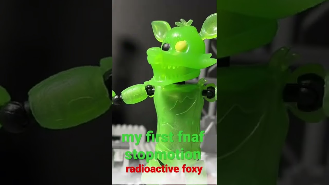 Radioactive foxy voice line stopmotion 