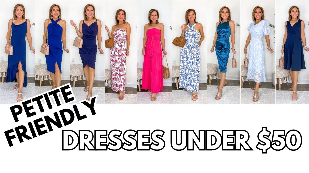 Amazon Dresses under $50 - Great options for wedding guest, cruise, cocktail party or vacation.
