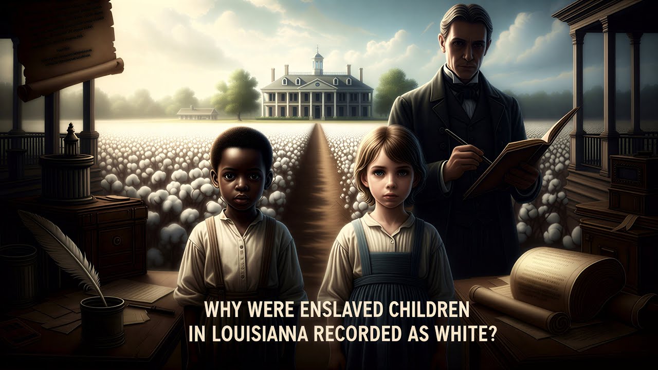 Why Were Enslaved Children in Louisiana Recorded as White?