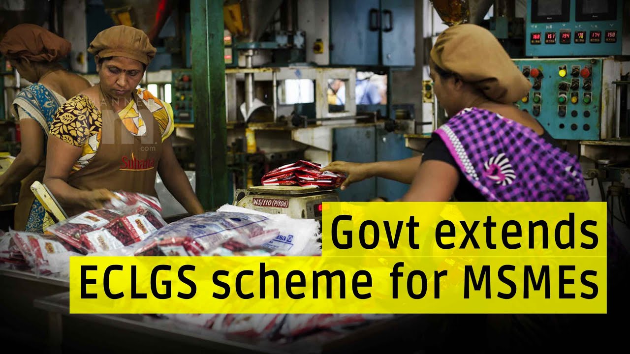 Govt's Emergency Credit Line Guarantee Scheme for MSMEs extended till November 30