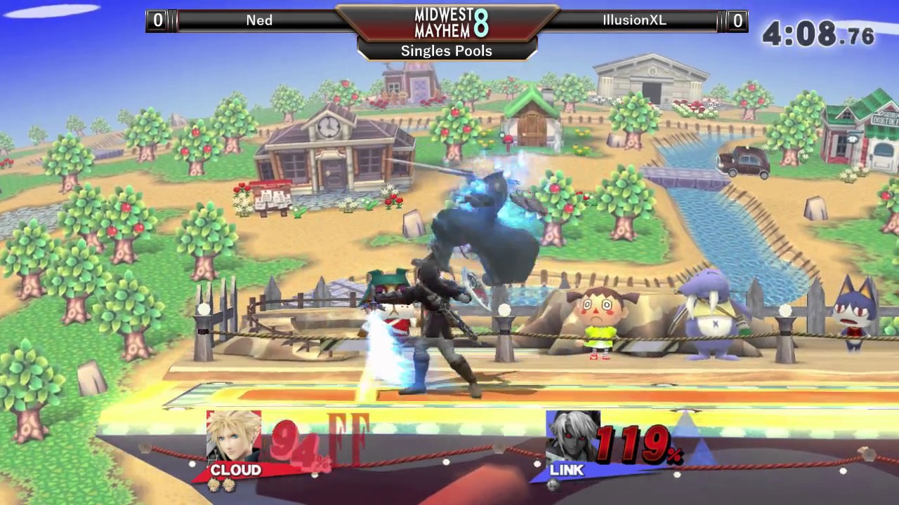 Midwest Mayhem 8 Pools: Ned (Cloud) vs. IllusionXL (Link)