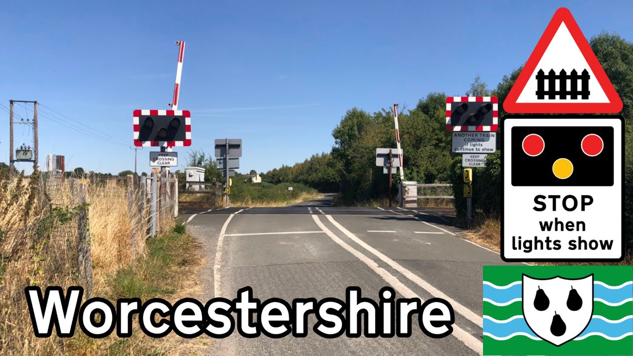 Level Crossings in Worcestershire (April 2023)