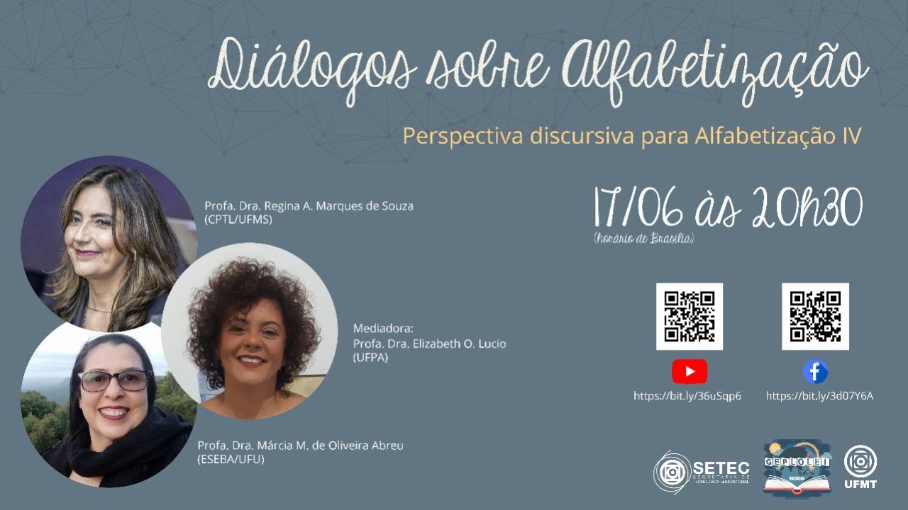 Diálogos sobre Alfabetização - Live #8