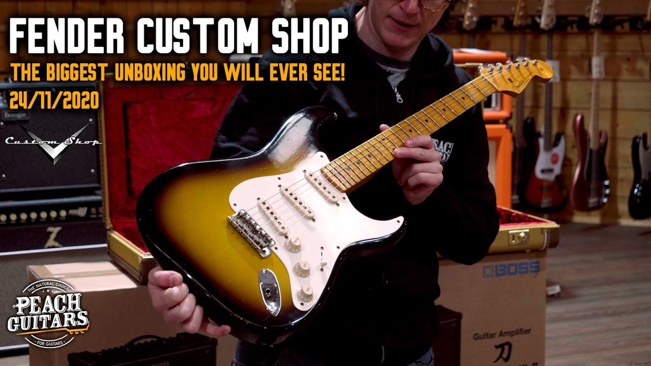 Fender Custom Shop Unboxing 24/11/2020: The Biggest Fender Custom Shop Unboxing You'll Ever See!
