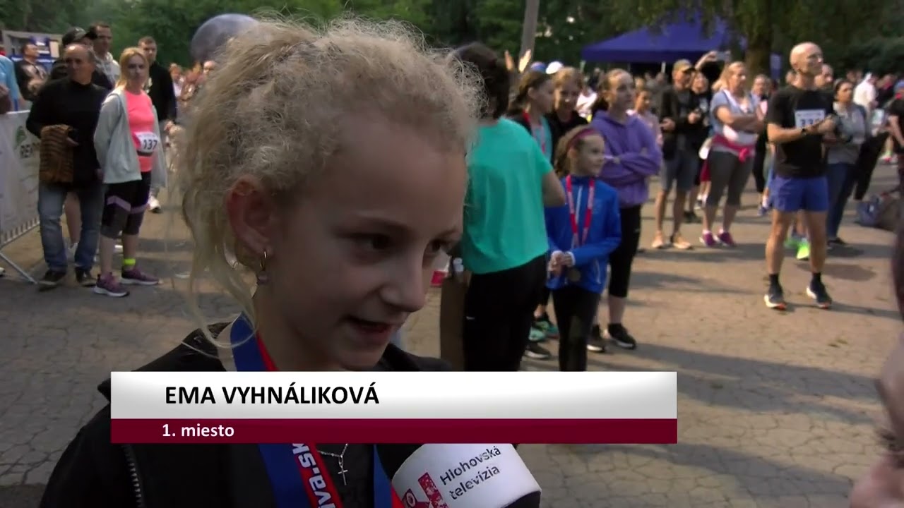 Nočný beh Hlohovcom