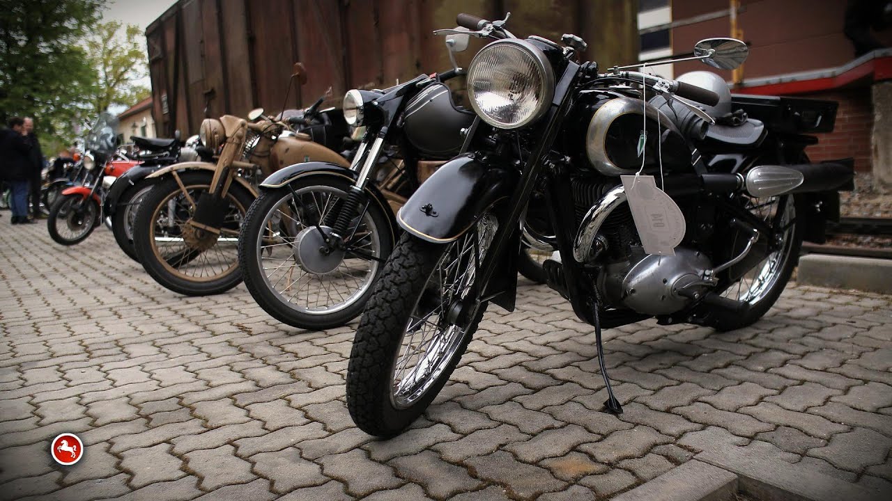 Oldtimerausfahrt zum Motorradmuseum bei der Senffabrik in Eystrup