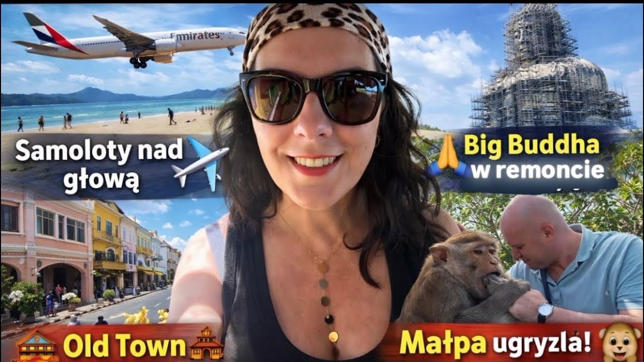 MAŁPA UGRYZŁA RADKA😱🇹🇭 ATRAKCJE PHUKET W DWA DNI.