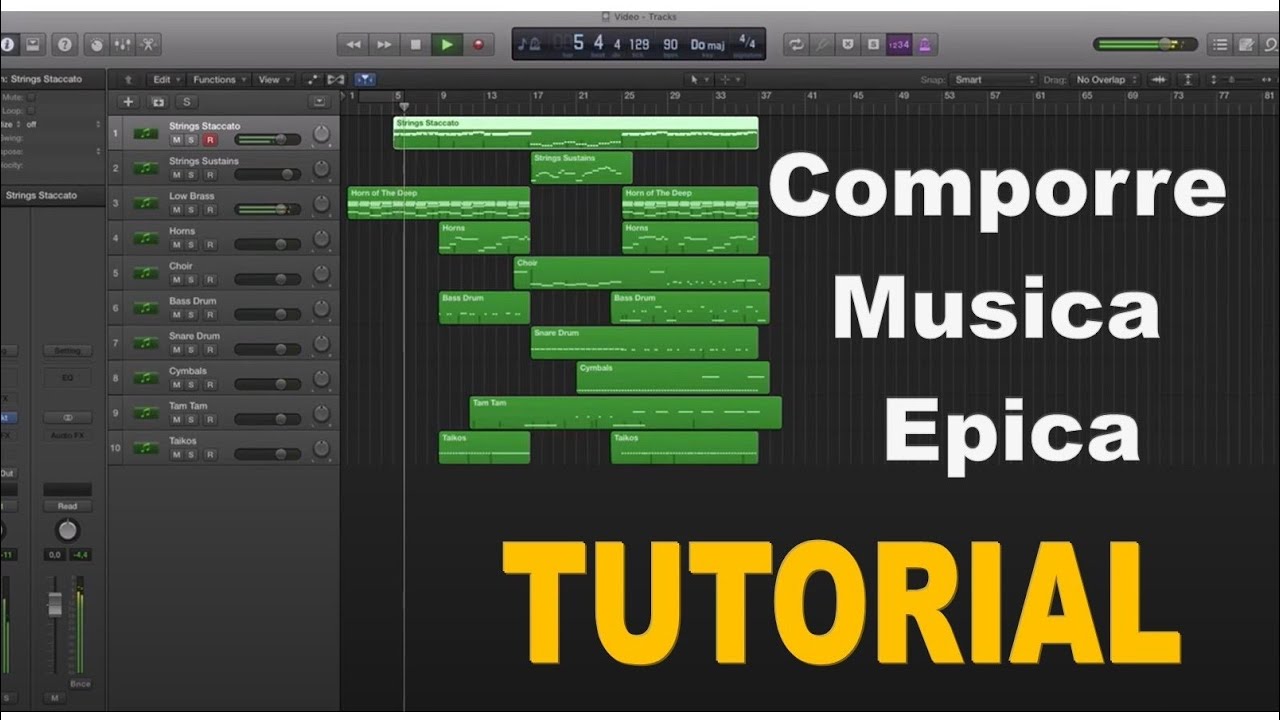 Come Scrivere una Colonna Sonora per Fantasy Film Epico – Tutorial di Composizione #1