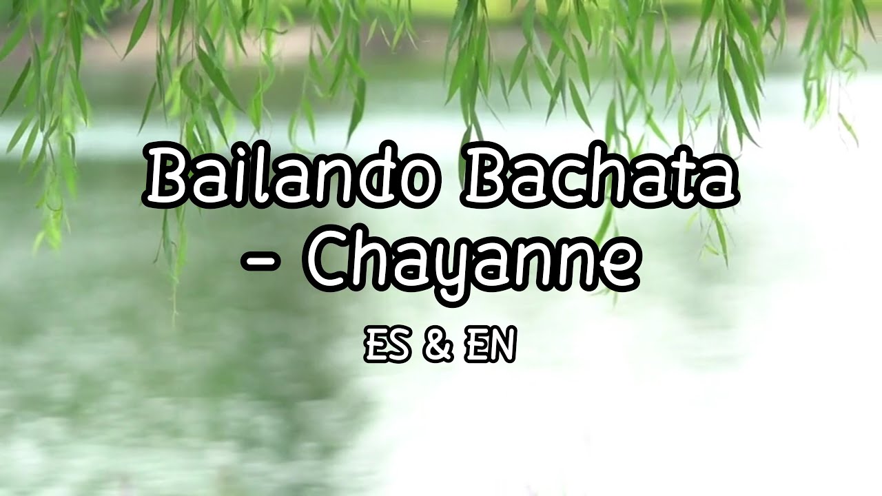Bailando Bachata - Chayanne (Letra/Lyrics) with English Translation