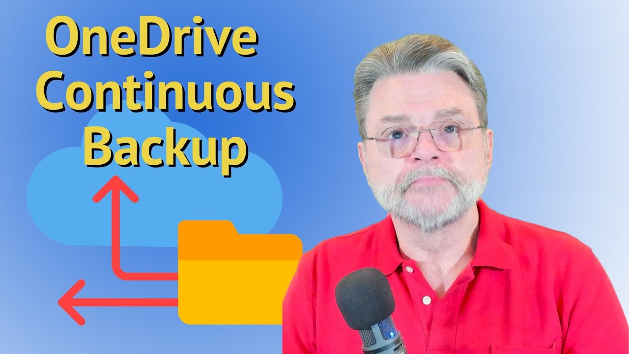 Использование OneDrive для почти непрерывного резервного копирования