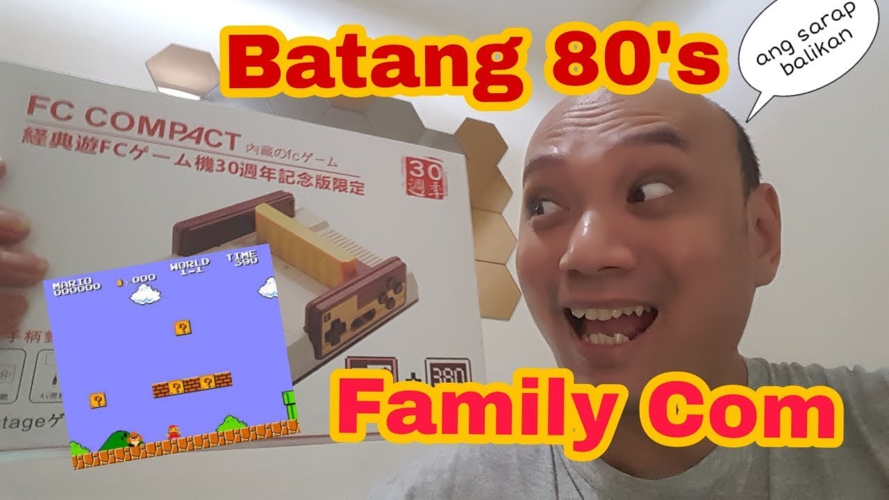 UNBOXING Family Computer - Batang 80's