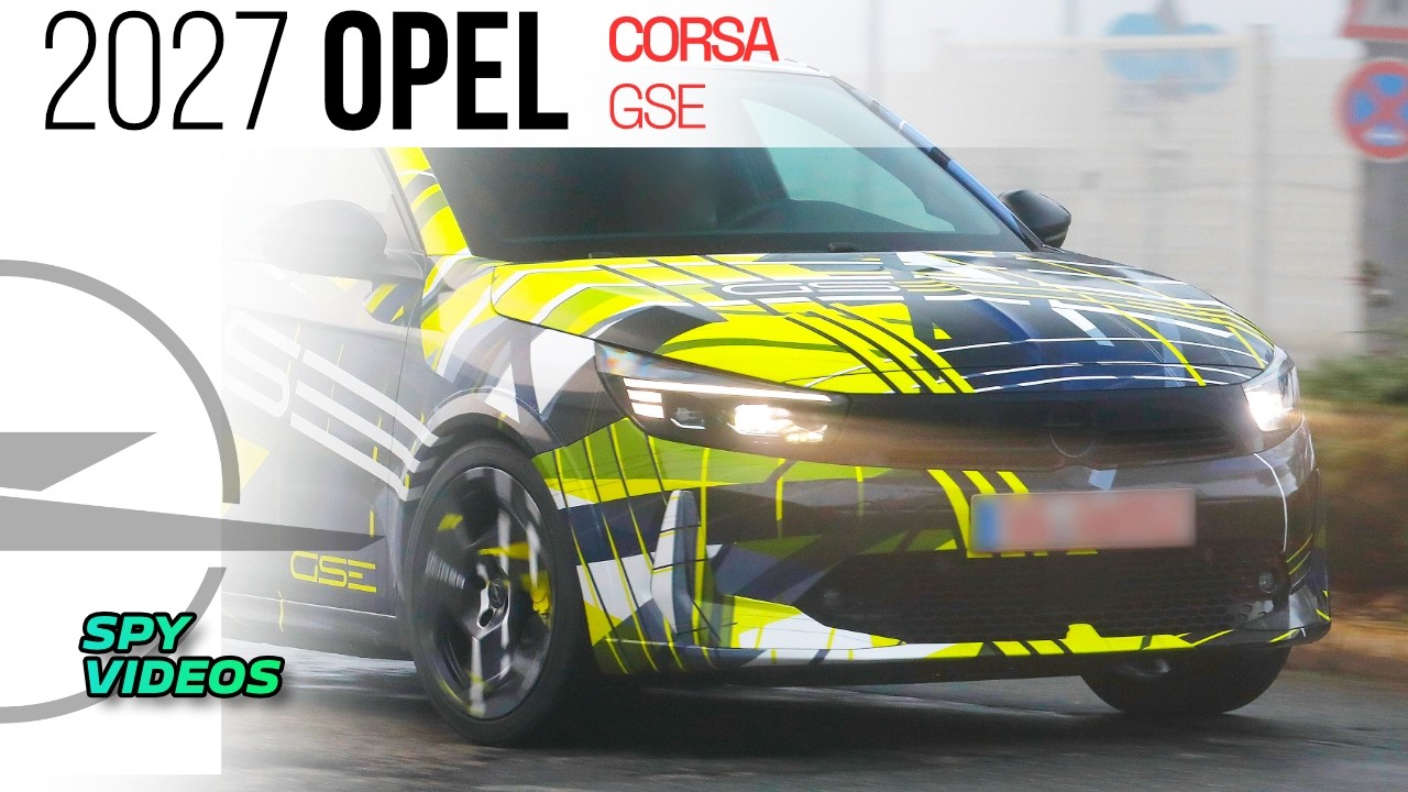 SPY PHOTOS: 2027 Opel Corsa GSE