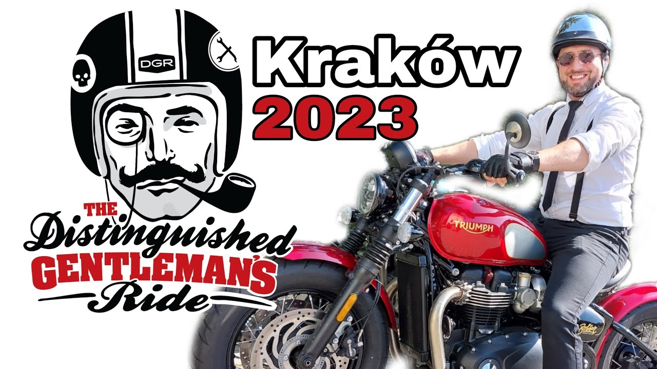 The Distinguished Gentleman’s Ride 2023 Kraków | DGR Kraków 2023 #motovlog