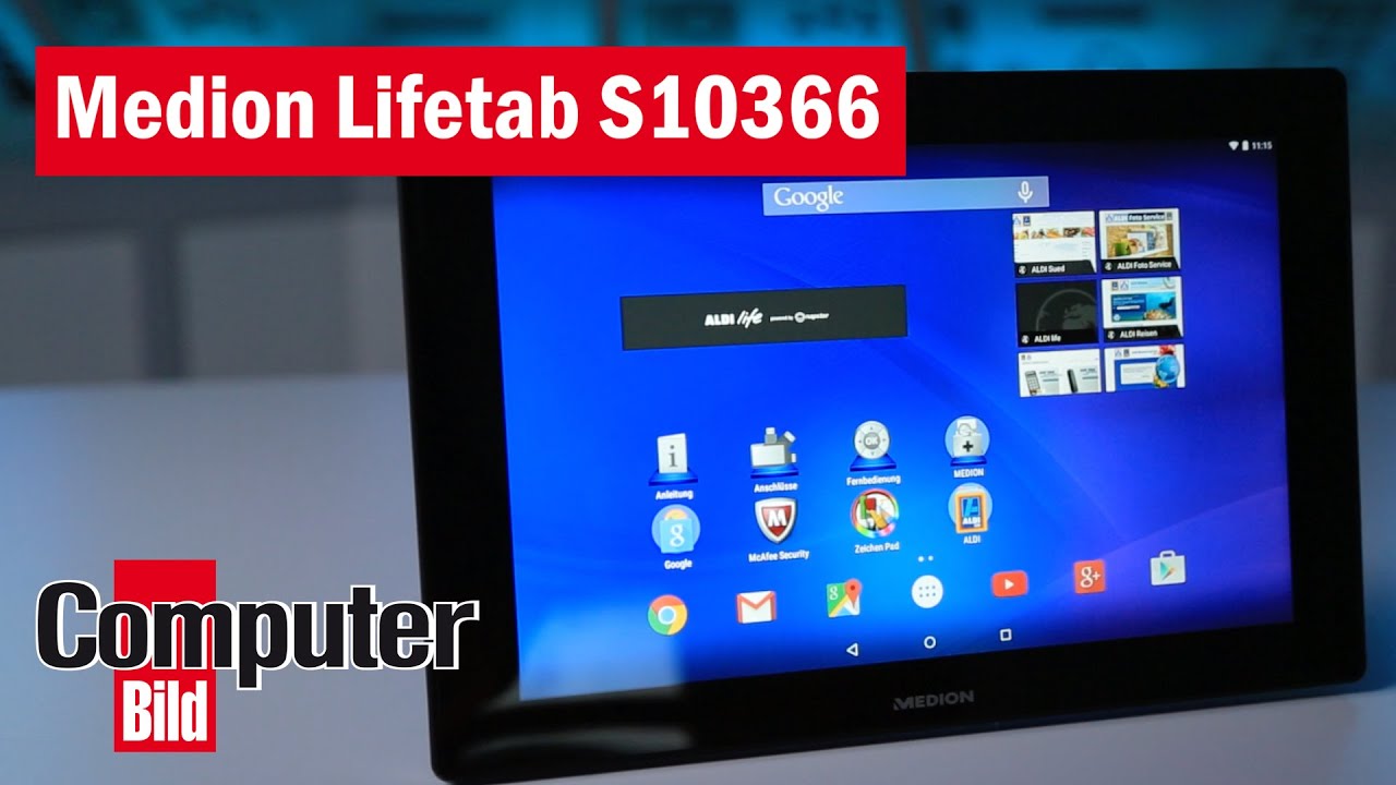 Medion Lifetab S10366 im Test: Aldi gegen Amazon