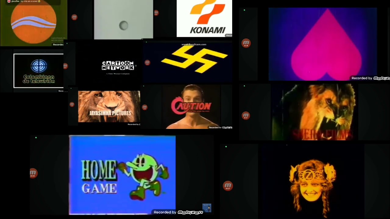 13 scary logos played at once 